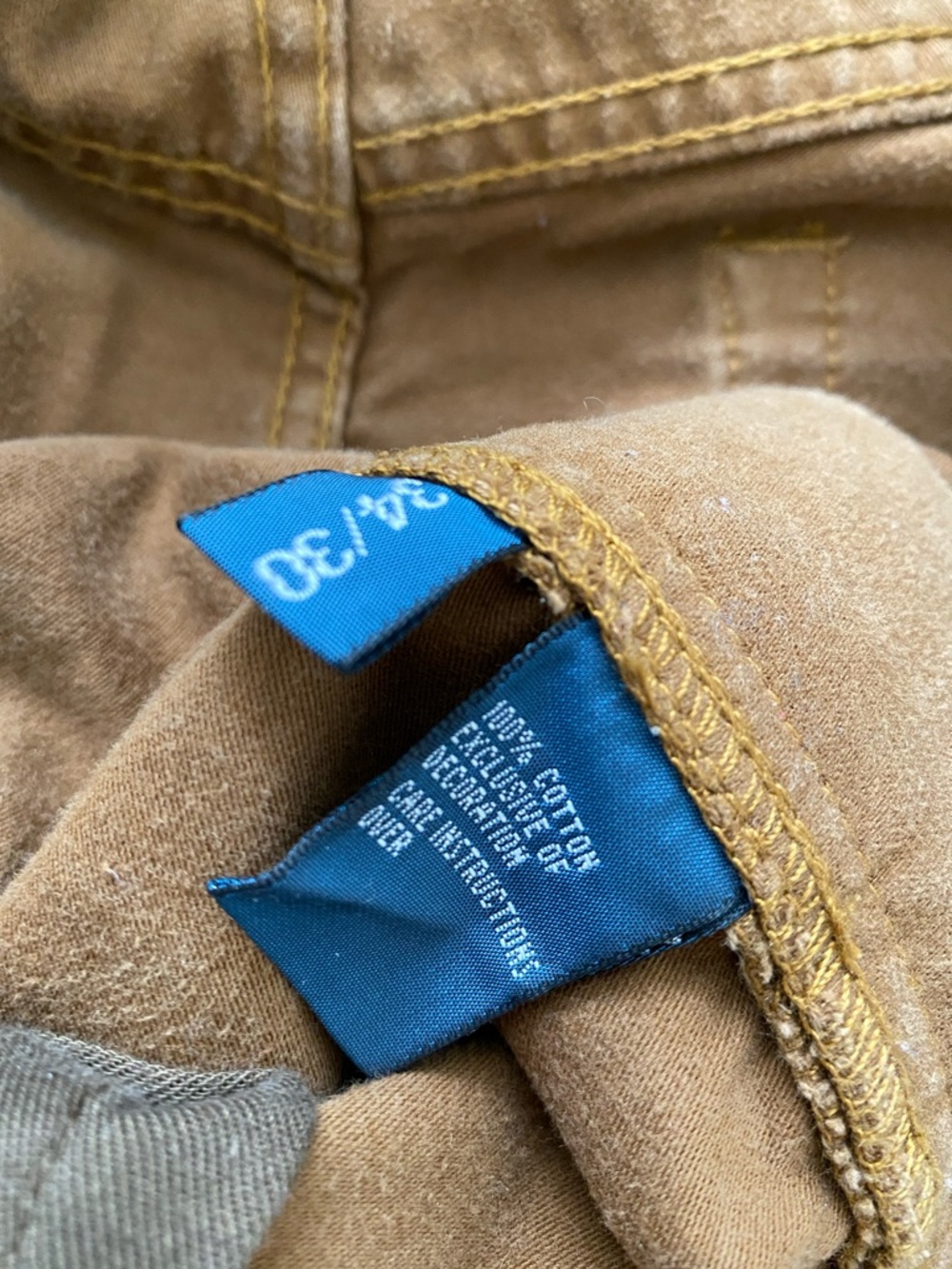 Polo Ralph Lauren 100% Cotton “Suede” Jeans. 34/30. - Picture 5 of 16